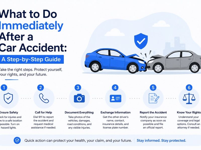Do Immediately After a Car Accident